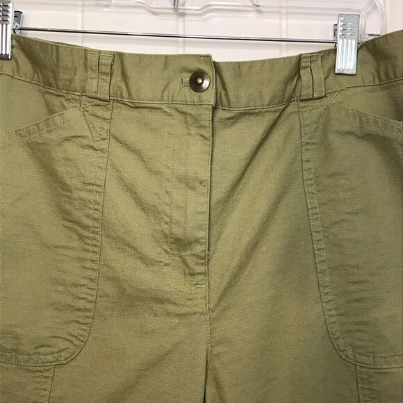 Ruby Rd. Zip Front Cargo Capris Size 16 - Picture 4 of 7